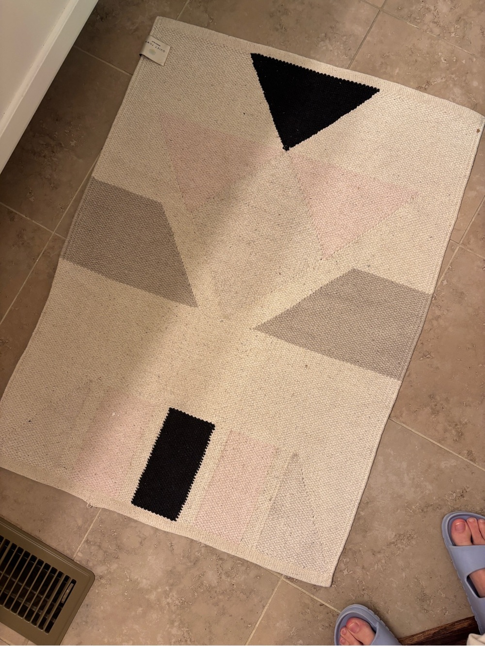 Quiet town bath rug